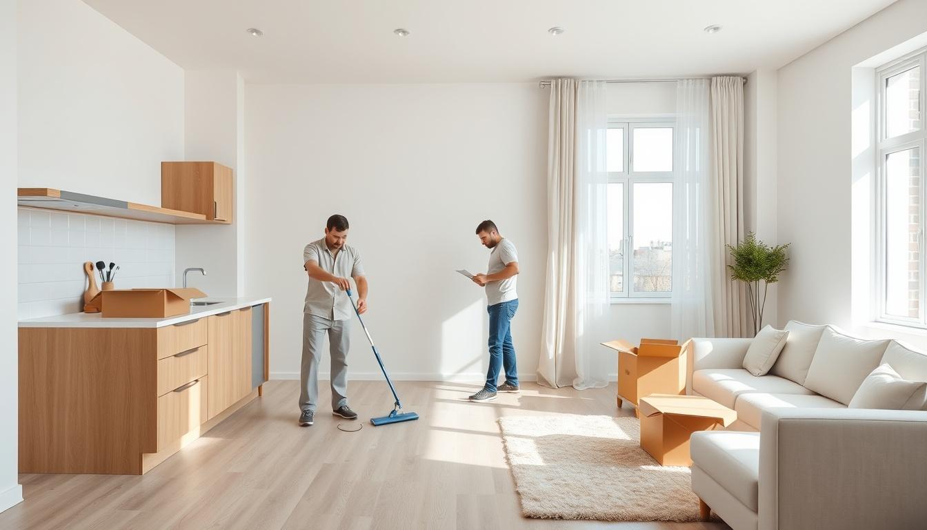 Cleaning for a smoother handover